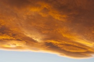 Chinnok Arch at sunset, over Cochrane, Alberta, Canada